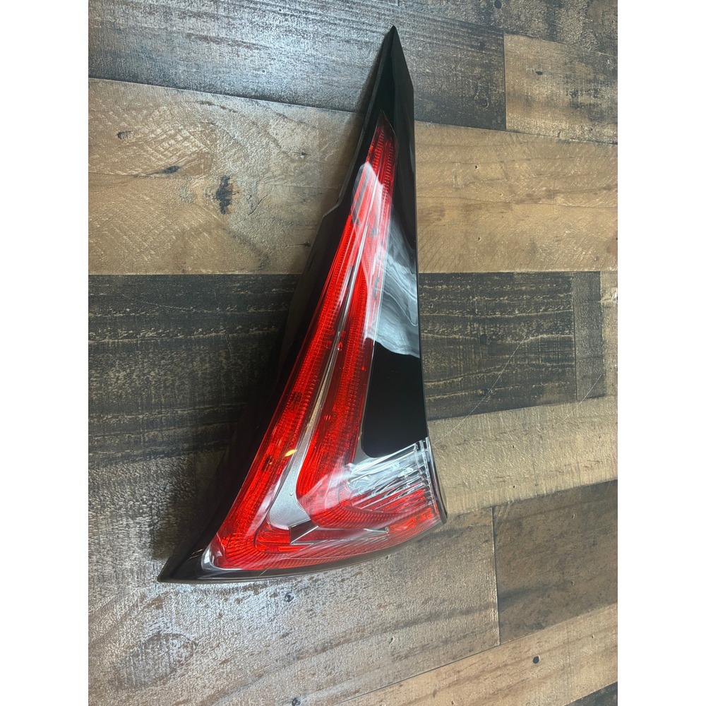 Black and Red Automotive Tail Light Assembly Rear Passenger Side Replacement